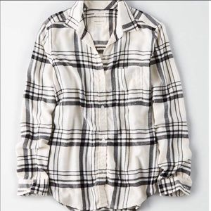 American eagle outfitters Oversized Fit Boyfriend Flannel
